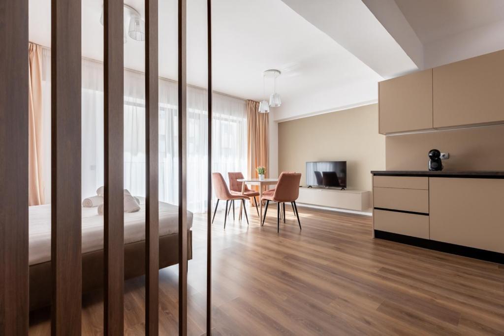 Tower Apartments Kluž Pokoj fotografie